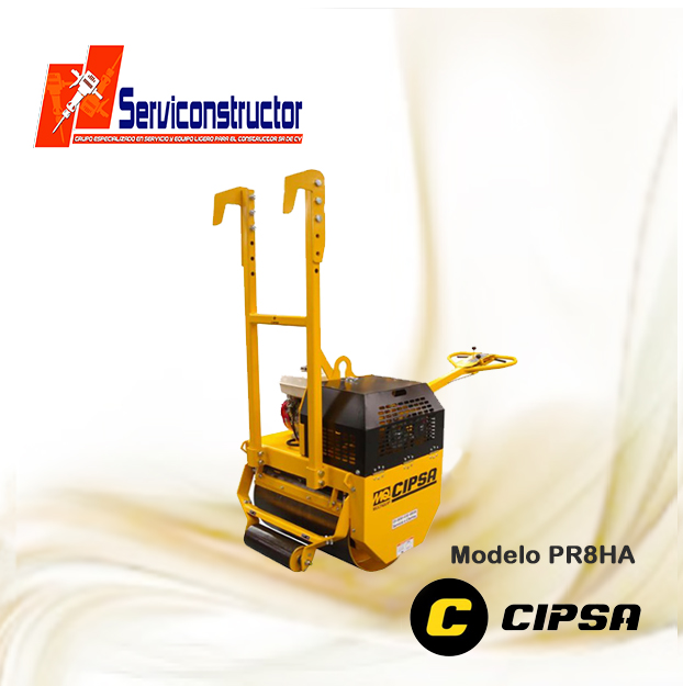 Rodillo PR8 Cipsa Motor a gasolina